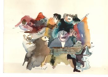 Guillermo Muriel y una muestra que recupera sus dibujos y su importancia