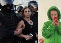 Maria Alyokhina, creadora de Pussy Riot, escapó de Rusia disfrazada de delivery de comida