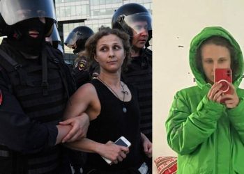 Maria Alyokhina, creadora de Pussy Riot, escapó de Rusia disfrazada de delivery de comida